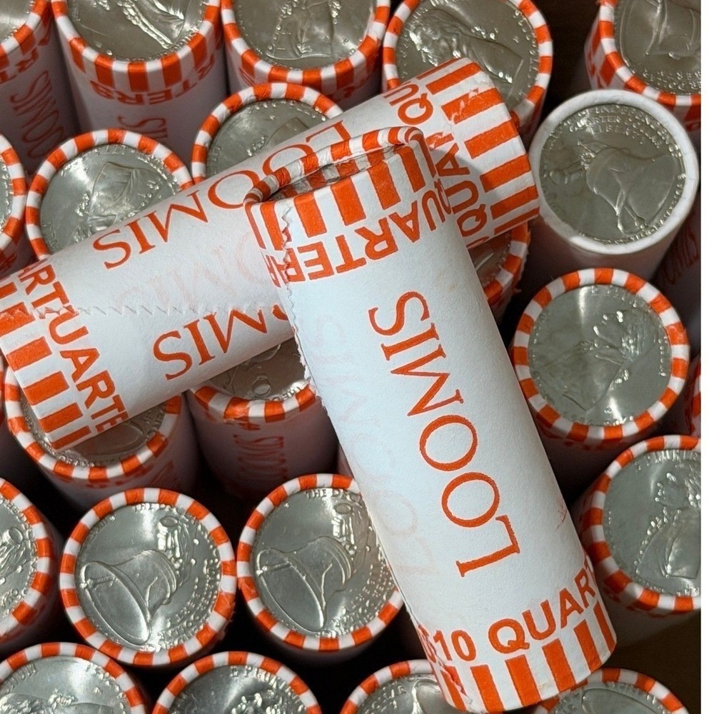 2026 Declaration of Independence Quarters possible 4th of July Privy (2 Rolls)